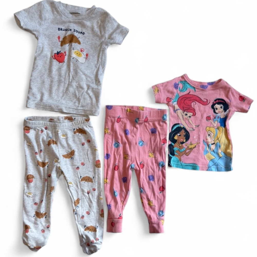 Disney & Carters Baby Pjs